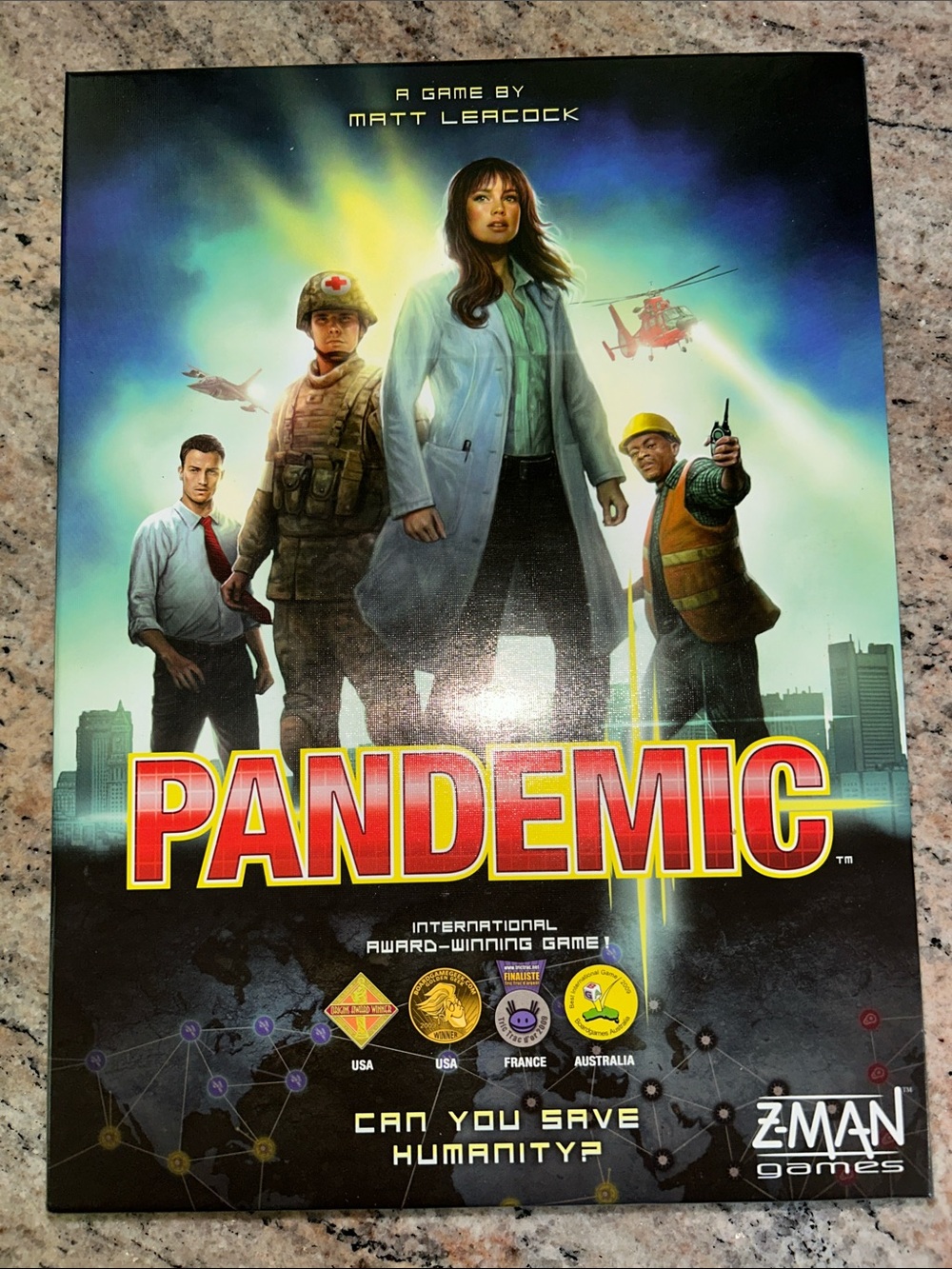 Pandemic Cooperative Strategy Board Game NWOT